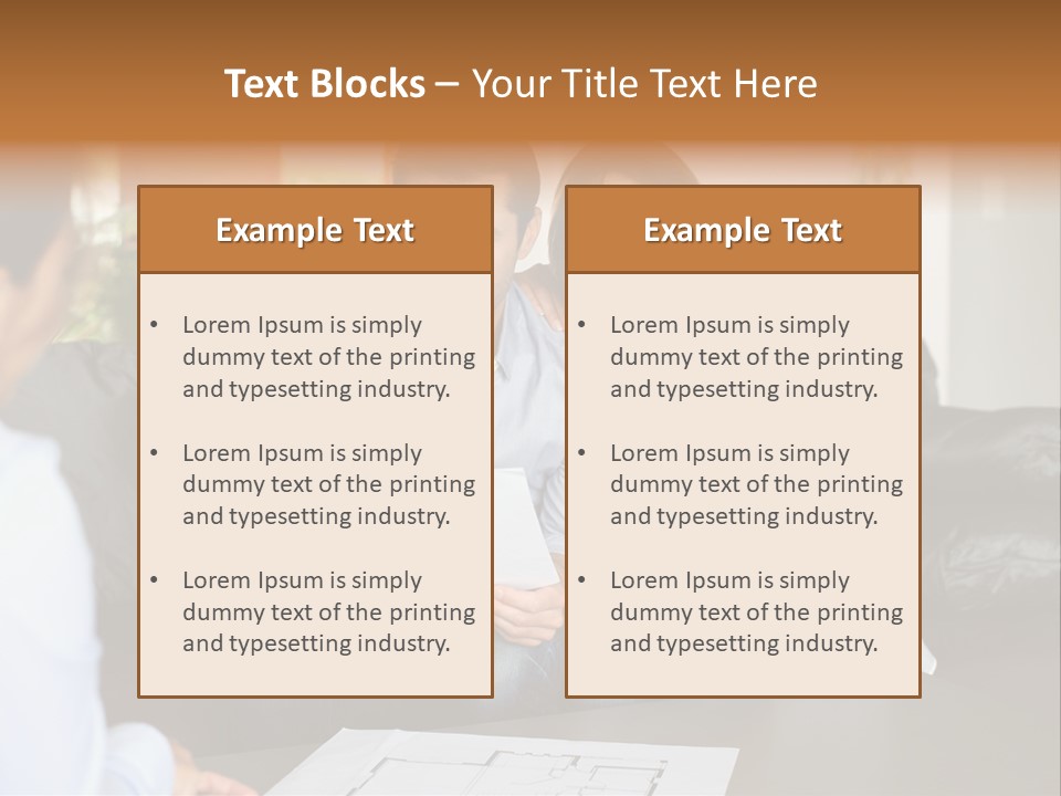 Advisor Purchasing Mortgage PowerPoint Template
