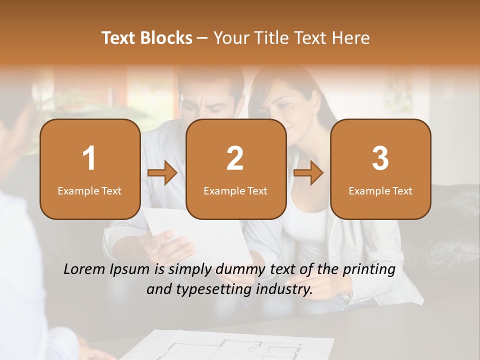 Advisor Purchasing Mortgage PowerPoint Template