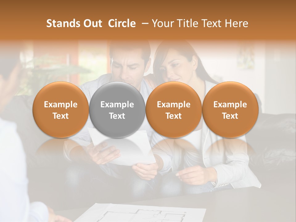 Advisor Purchasing Mortgage PowerPoint Template