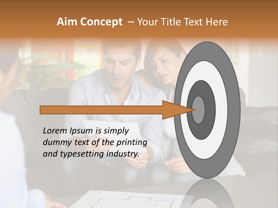 Advisor Purchasing Mortgage PowerPoint Template
