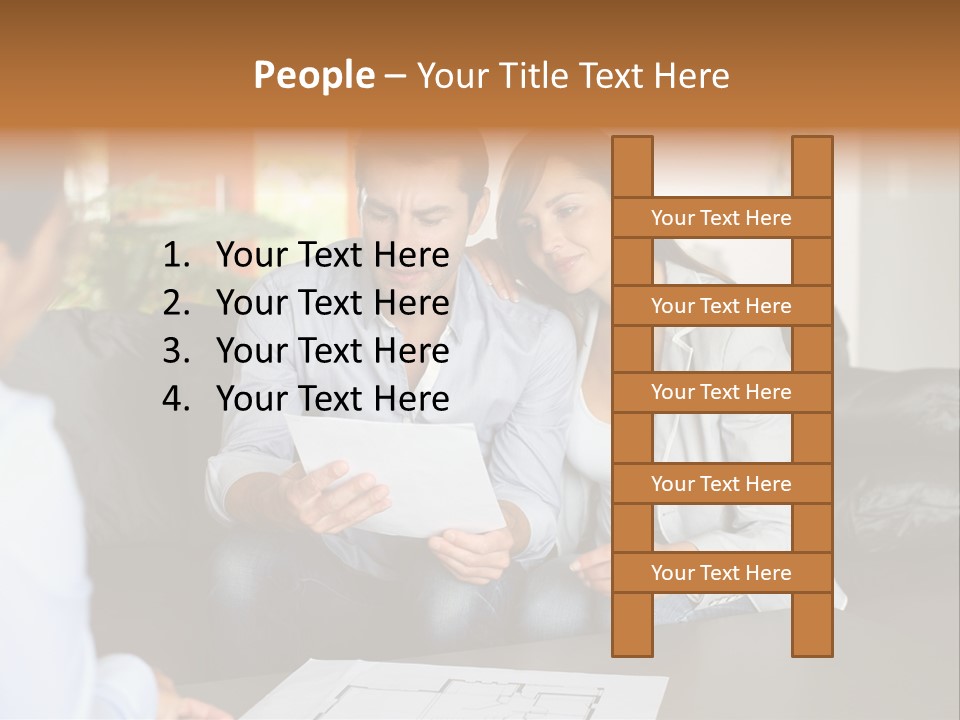Advisor Purchasing Mortgage PowerPoint Template