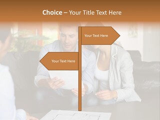 Advisor Purchasing Mortgage PowerPoint Template