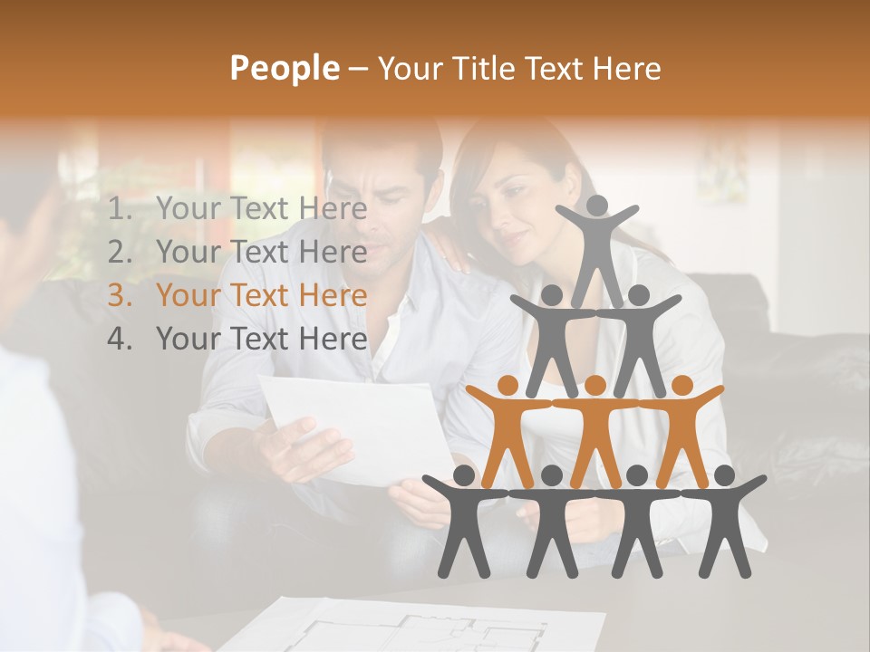Advisor Purchasing Mortgage PowerPoint Template