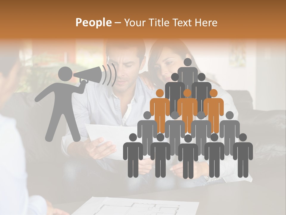 Advisor Purchasing Mortgage PowerPoint Template