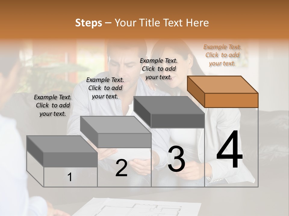 Advisor Purchasing Mortgage PowerPoint Template
