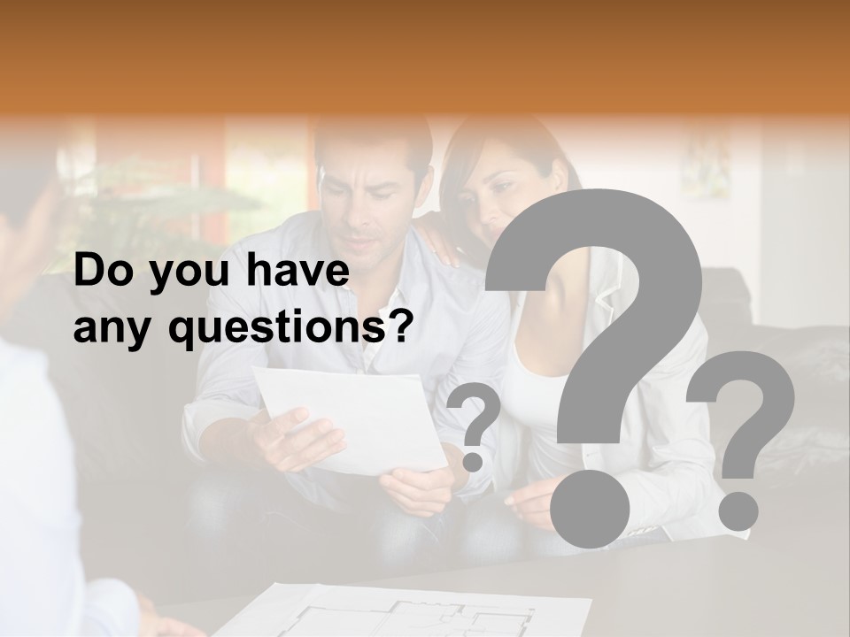 Advisor Purchasing Mortgage PowerPoint Template