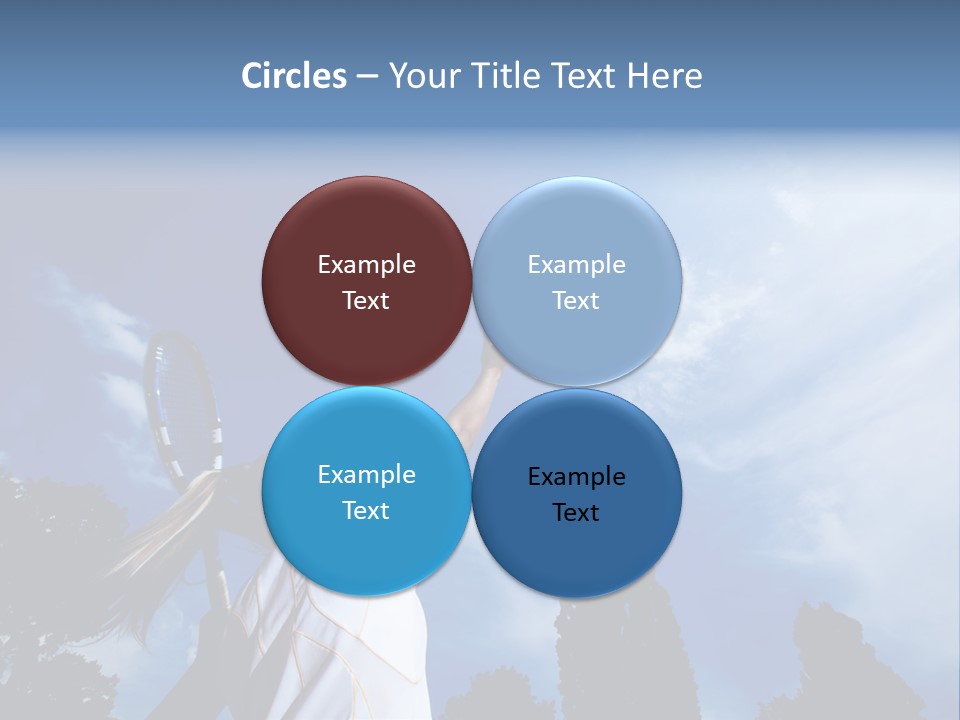 Athletic Dress Beautiful PowerPoint Template