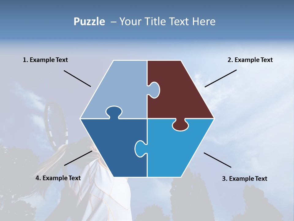 Athletic Dress Beautiful PowerPoint Template