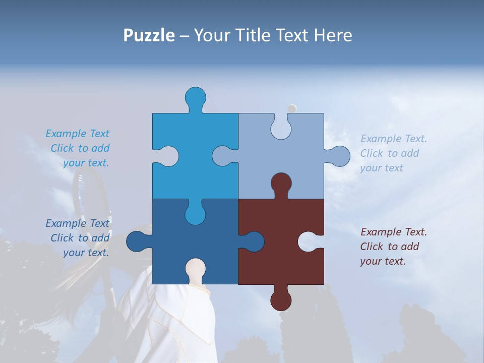 Athletic Dress Beautiful PowerPoint Template