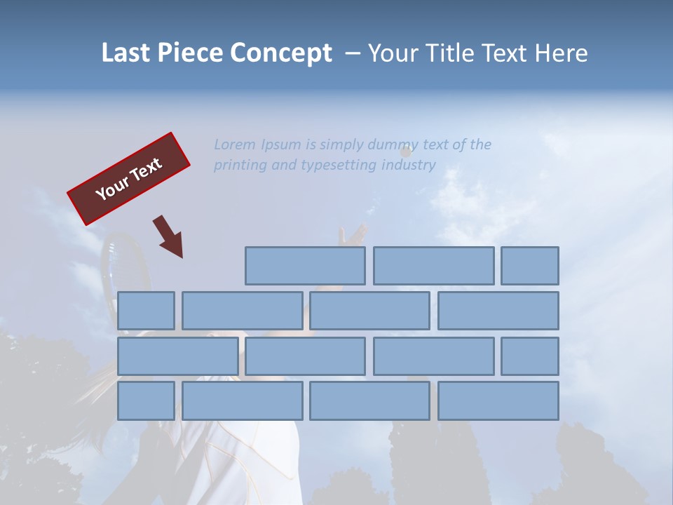 Athletic Dress Beautiful PowerPoint Template