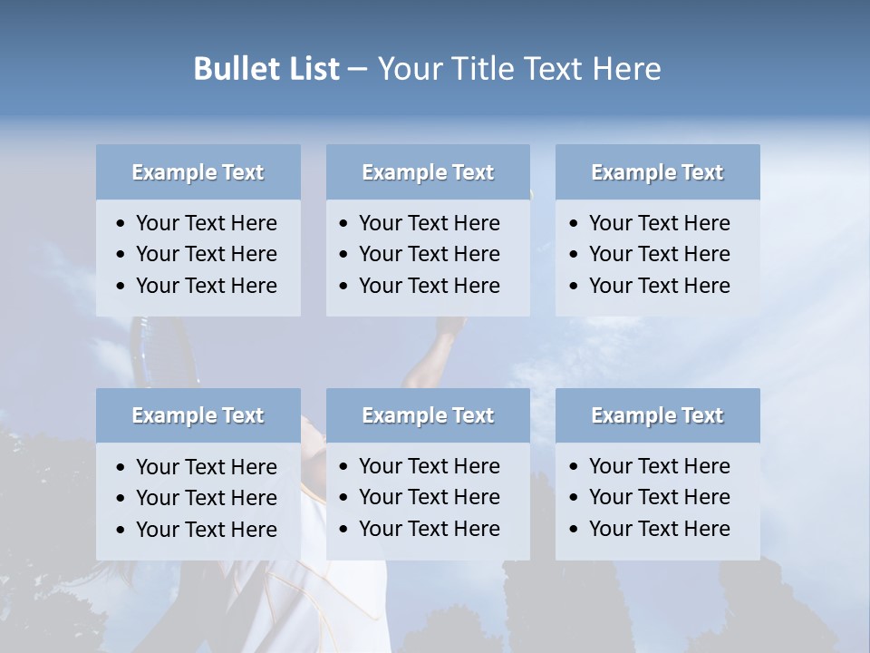 Athletic Dress Beautiful PowerPoint Template