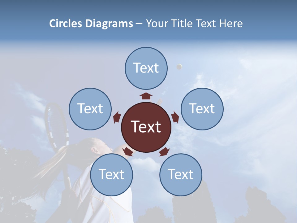 Athletic Dress Beautiful PowerPoint Template