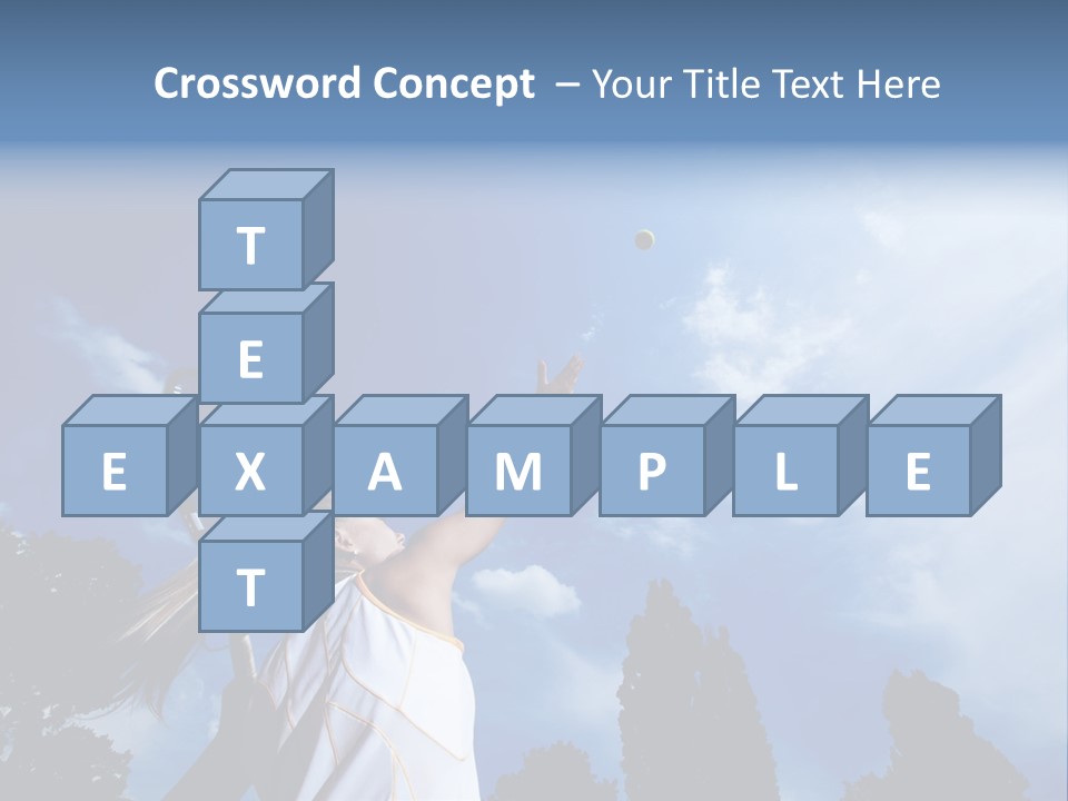 Athletic Dress Beautiful PowerPoint Template