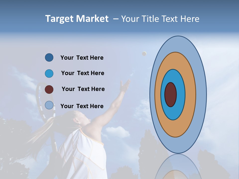 Athletic Dress Beautiful PowerPoint Template