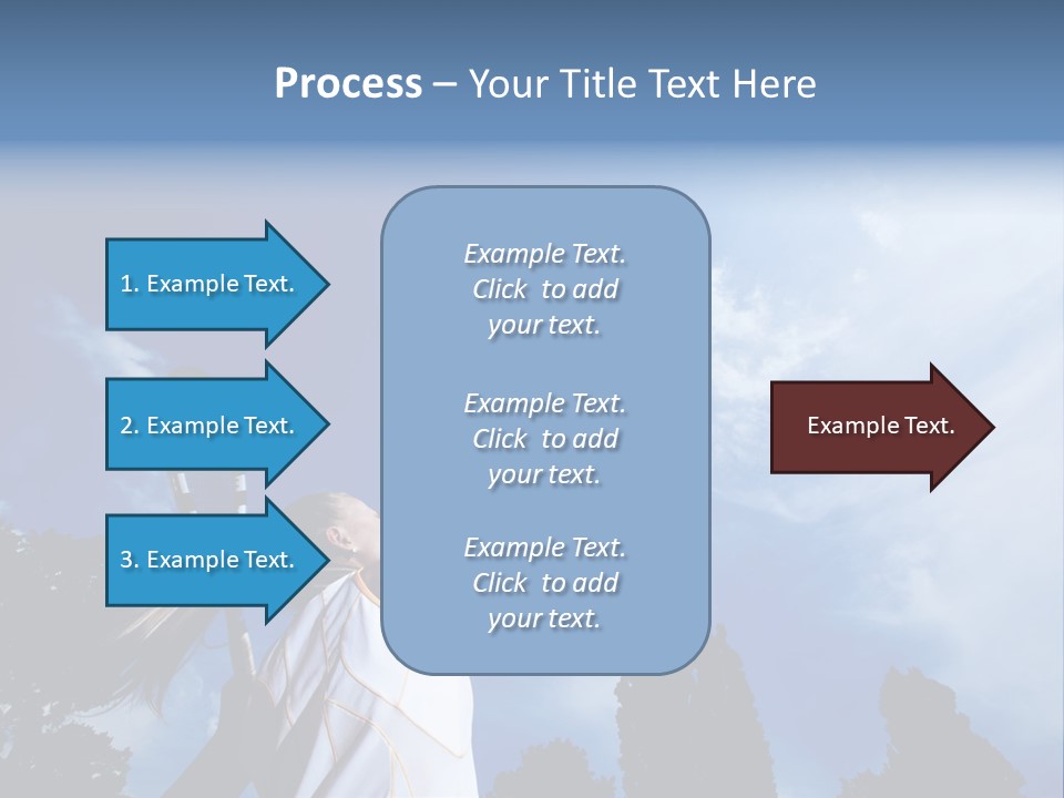 Athletic Dress Beautiful PowerPoint Template