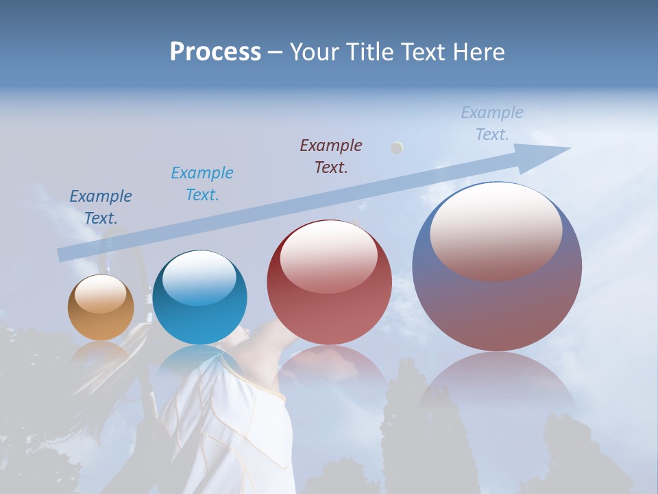 Athletic Dress Beautiful PowerPoint Template