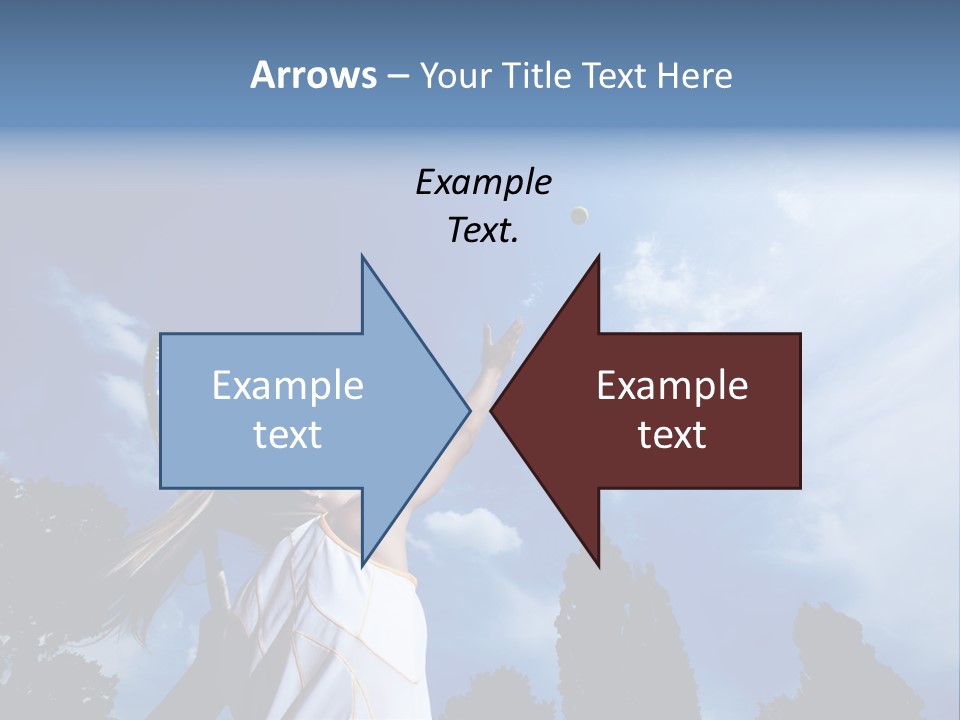 Athletic Dress Beautiful PowerPoint Template