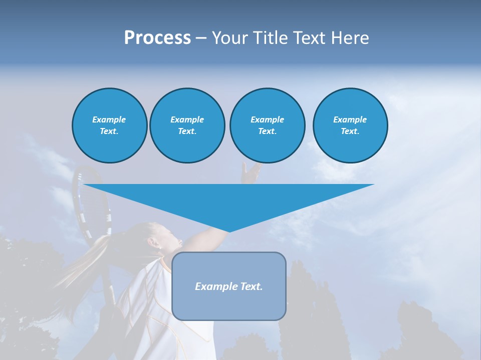 Athletic Dress Beautiful PowerPoint Template