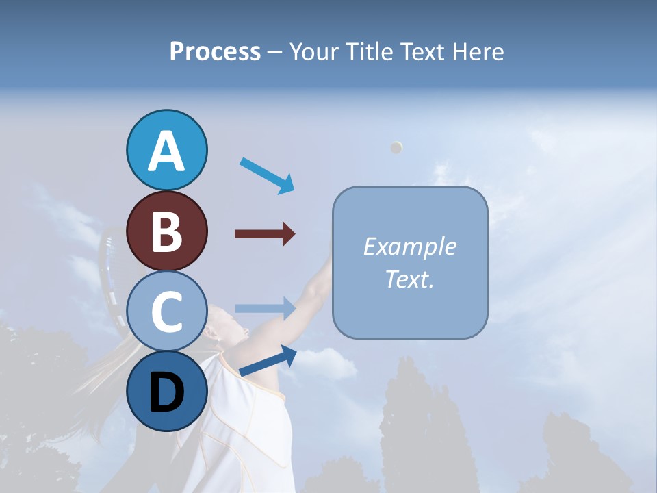 Athletic Dress Beautiful PowerPoint Template