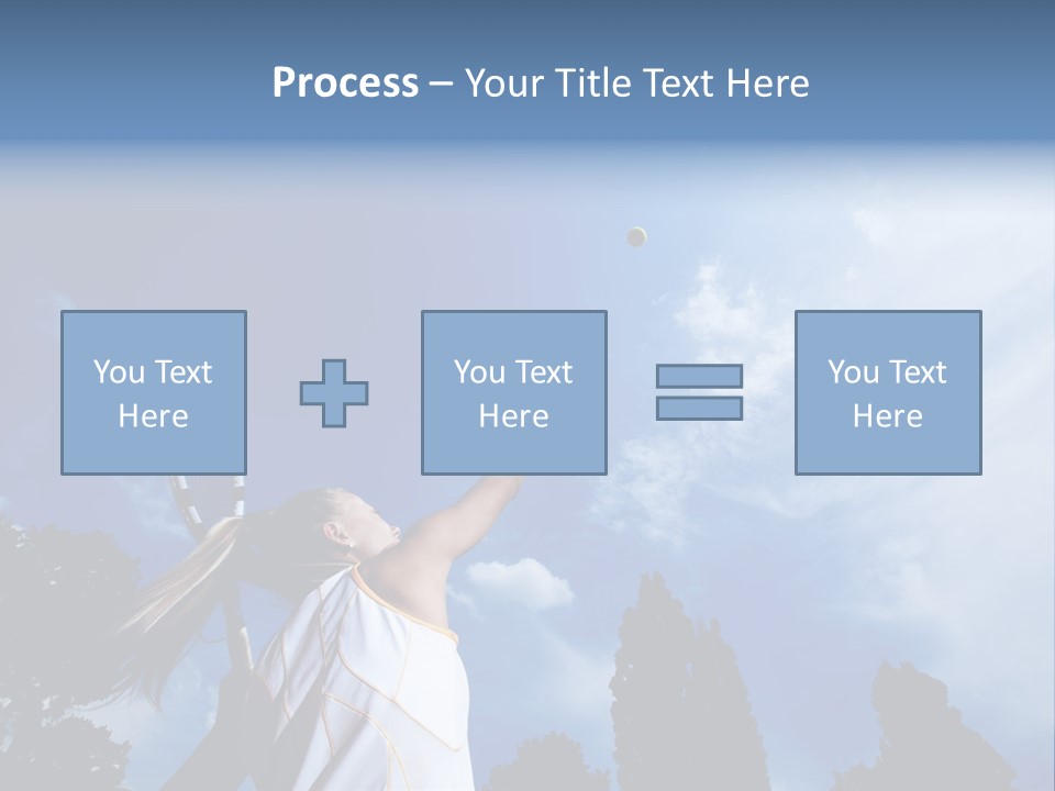 Athletic Dress Beautiful PowerPoint Template