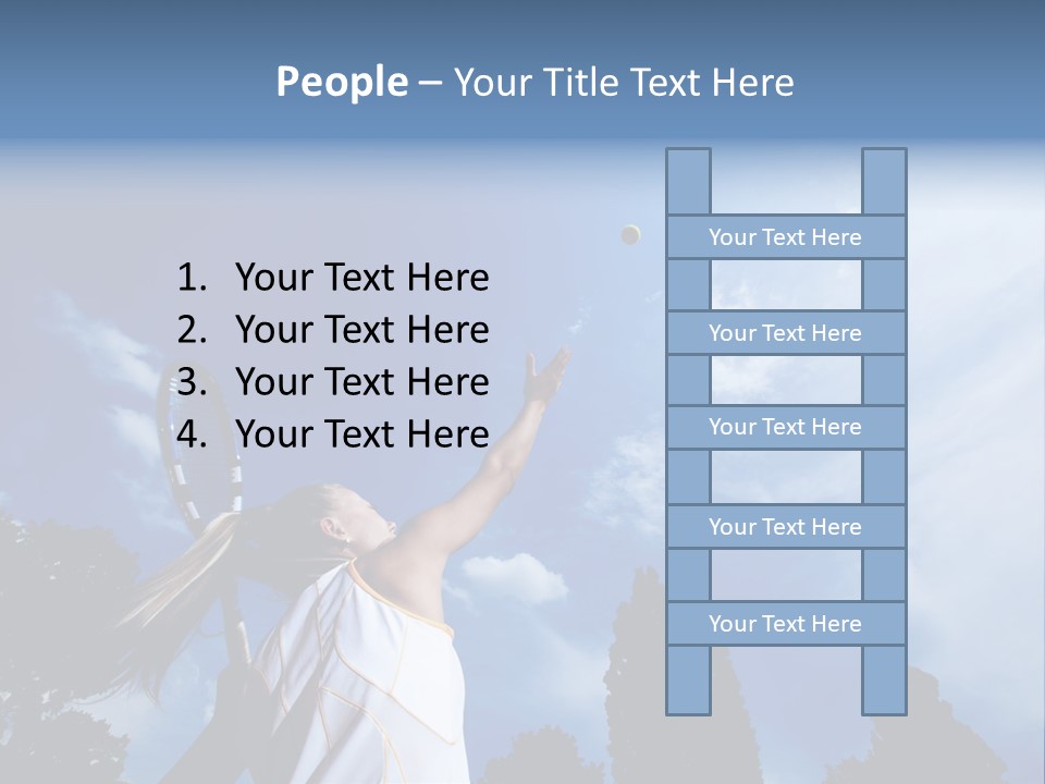 Athletic Dress Beautiful PowerPoint Template