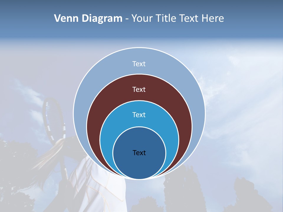 Athletic Dress Beautiful PowerPoint Template