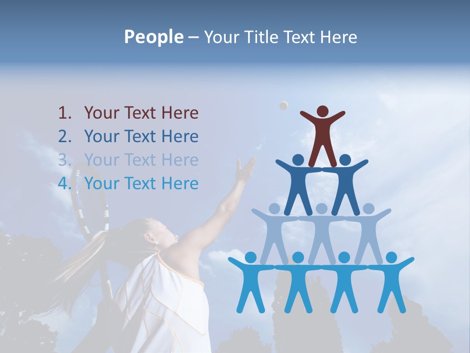 Athletic Dress Beautiful PowerPoint Template