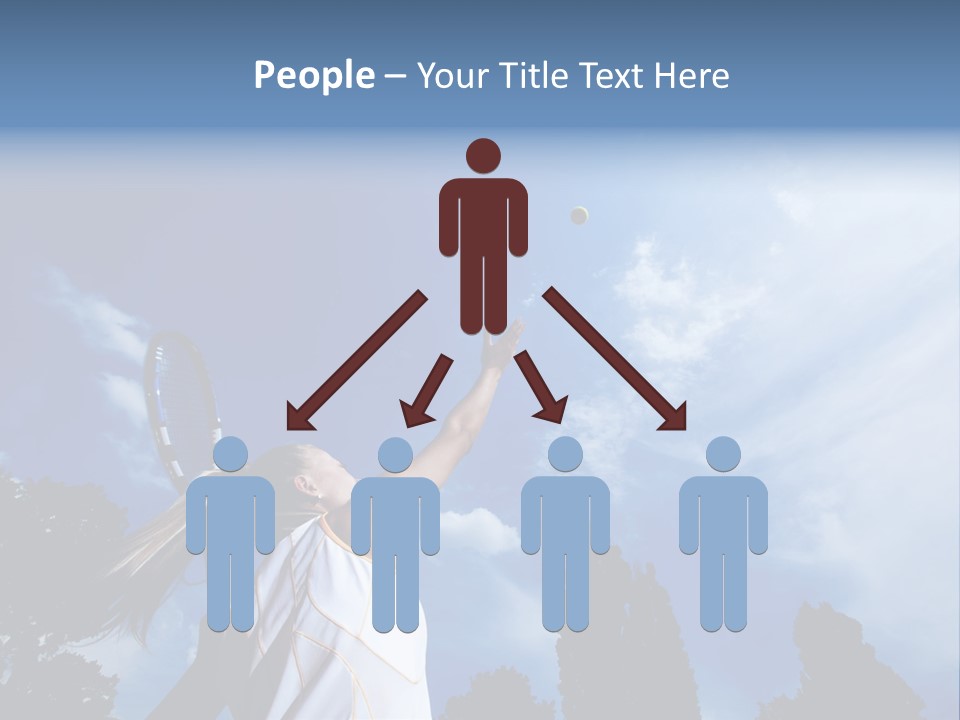 Athletic Dress Beautiful PowerPoint Template