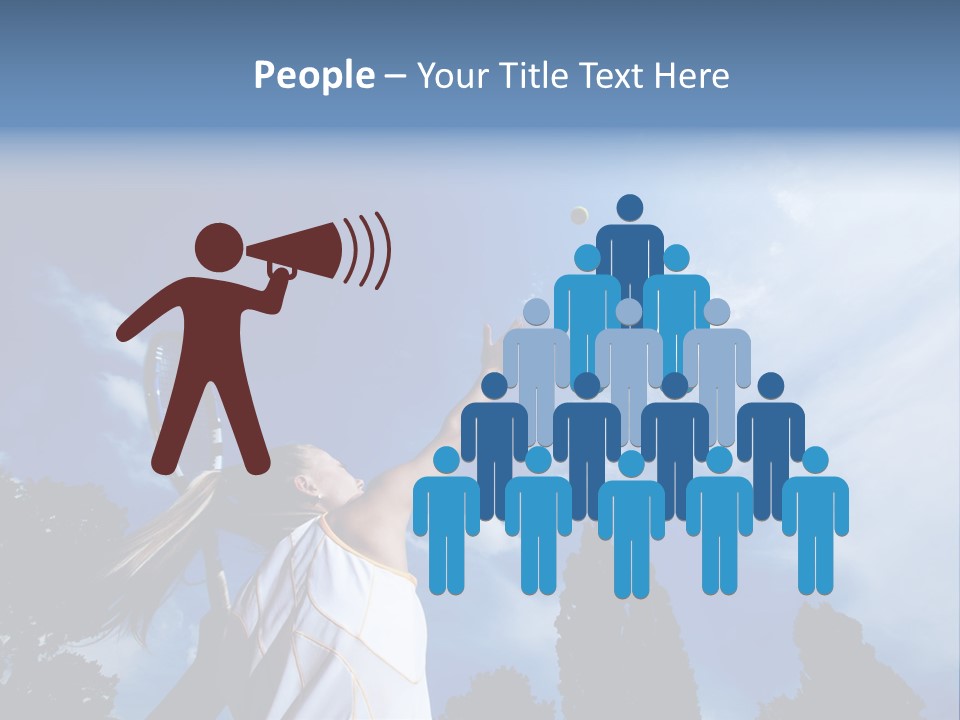 Athletic Dress Beautiful PowerPoint Template