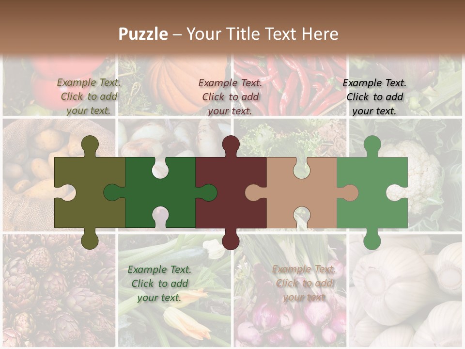 Raw Farmer Garden PowerPoint Template