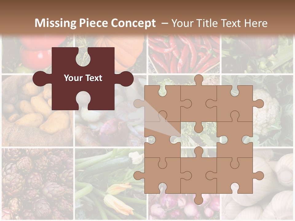 Raw Farmer Garden PowerPoint Template