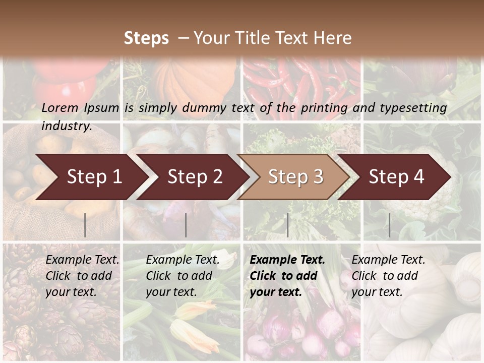 Raw Farmer Garden PowerPoint Template