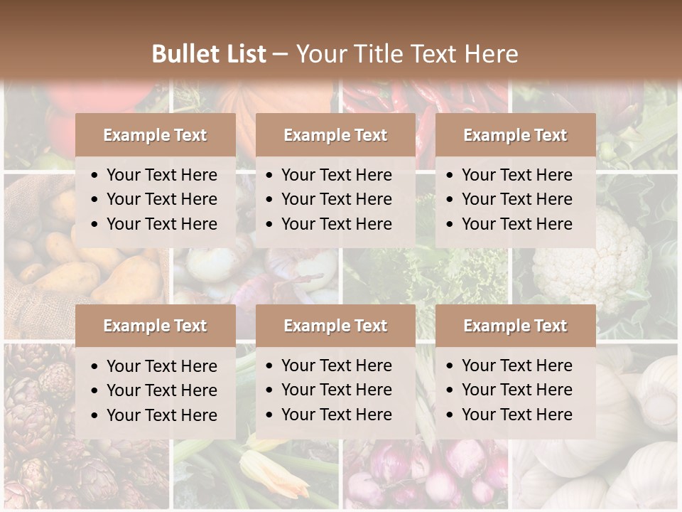 Raw Farmer Garden PowerPoint Template