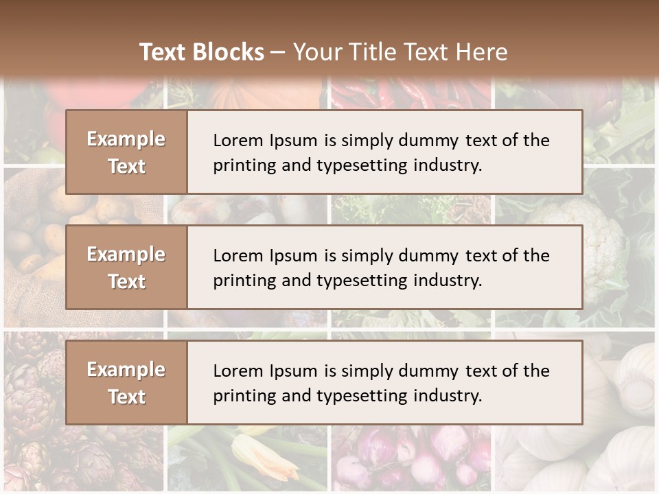 Raw Farmer Garden PowerPoint Template