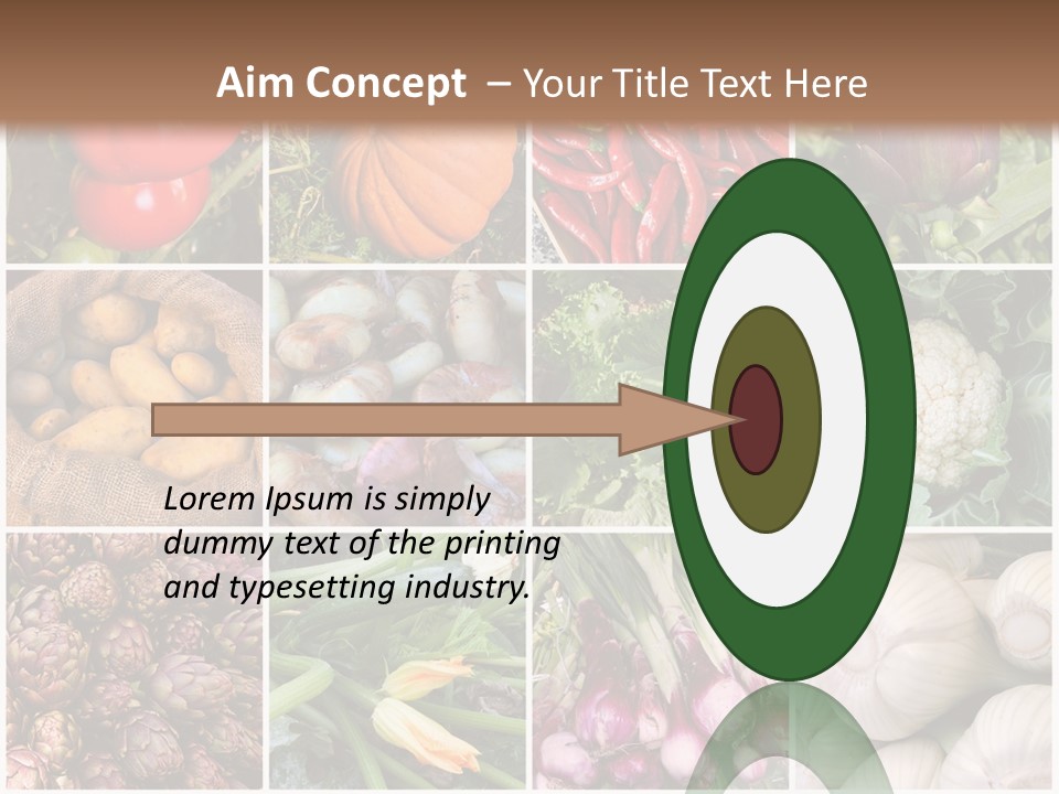 Raw Farmer Garden PowerPoint Template