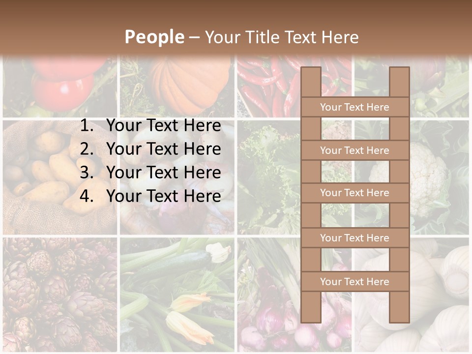 Raw Farmer Garden PowerPoint Template