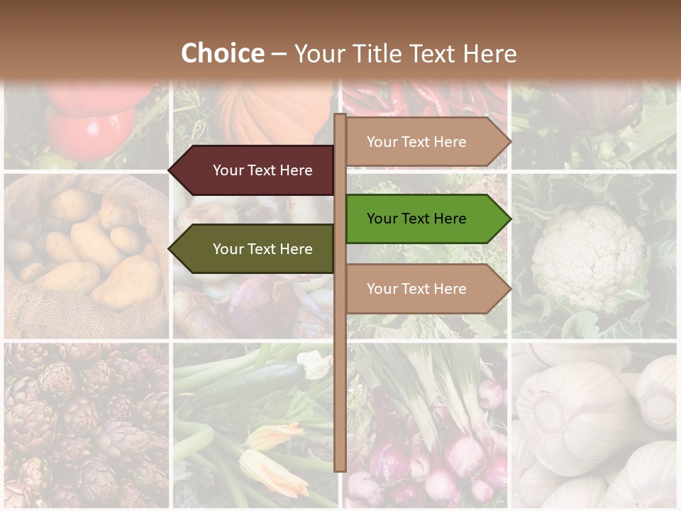 Raw Farmer Garden PowerPoint Template
