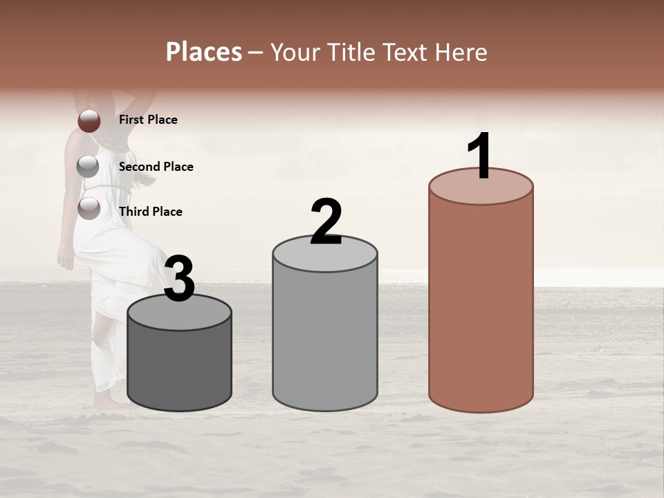 Black Style Dancer PowerPoint Template