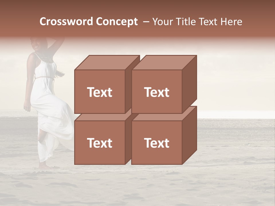 Black Style Dancer PowerPoint Template