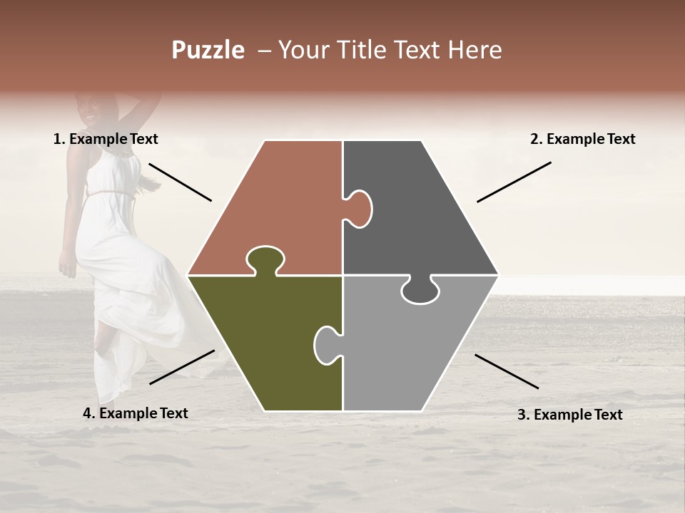 Black Style Dancer PowerPoint Template