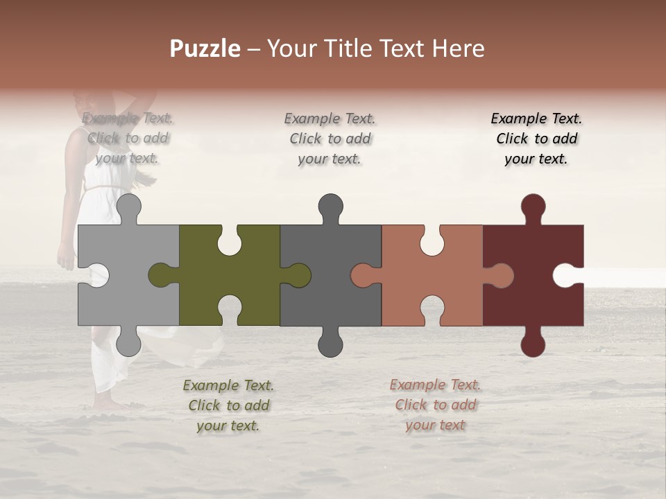 Black Style Dancer PowerPoint Template