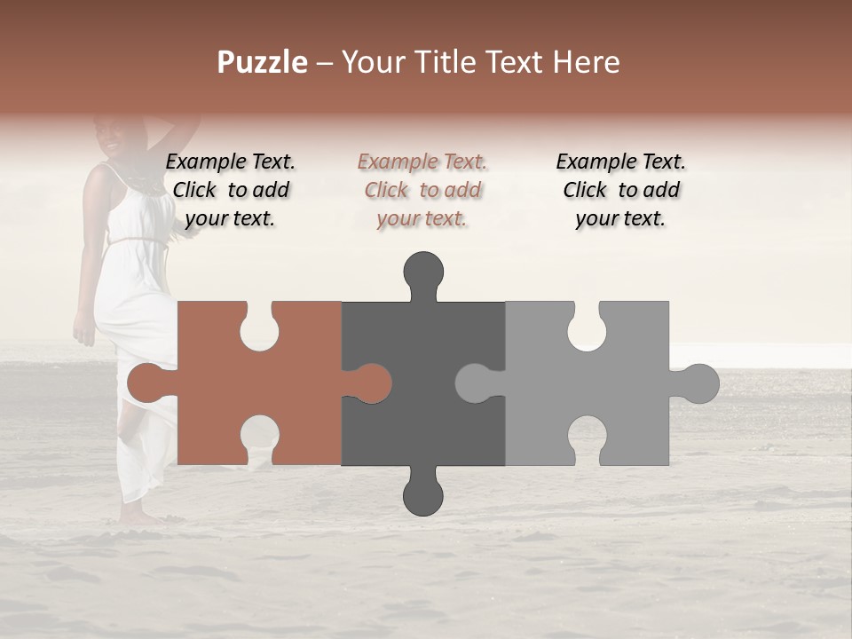 Black Style Dancer PowerPoint Template