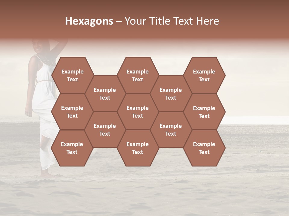 Black Style Dancer PowerPoint Template