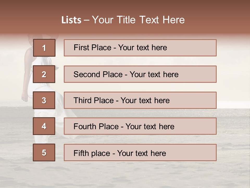 Black Style Dancer PowerPoint Template