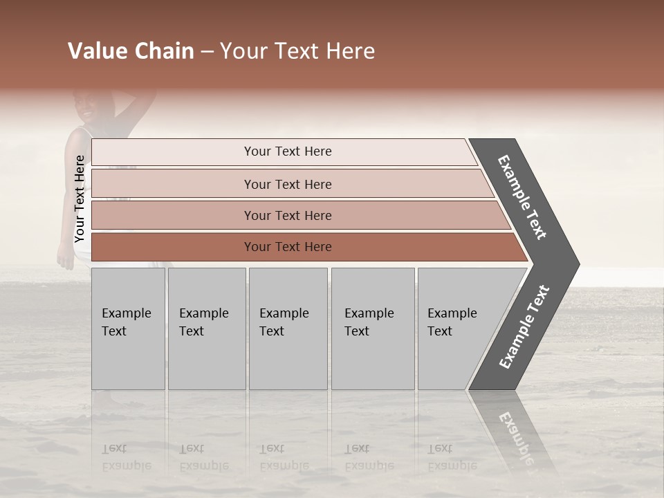 Black Style Dancer PowerPoint Template