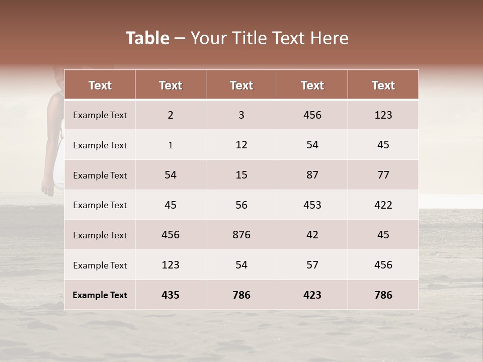 Black Style Dancer PowerPoint Template