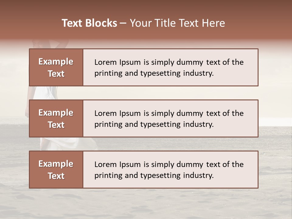 Black Style Dancer PowerPoint Template