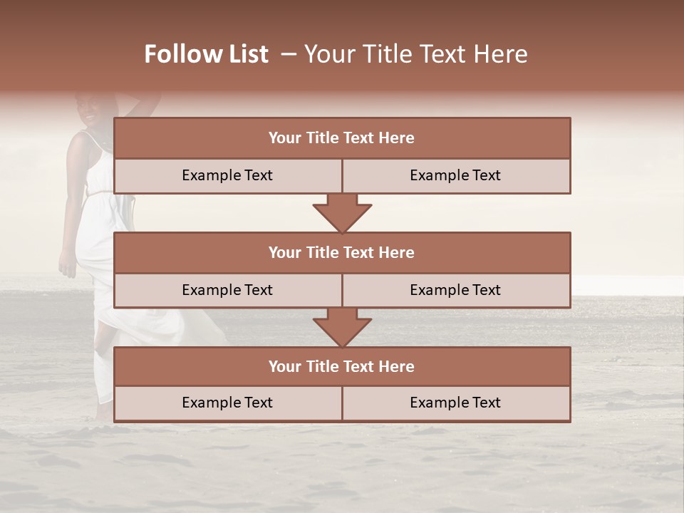 Black Style Dancer PowerPoint Template