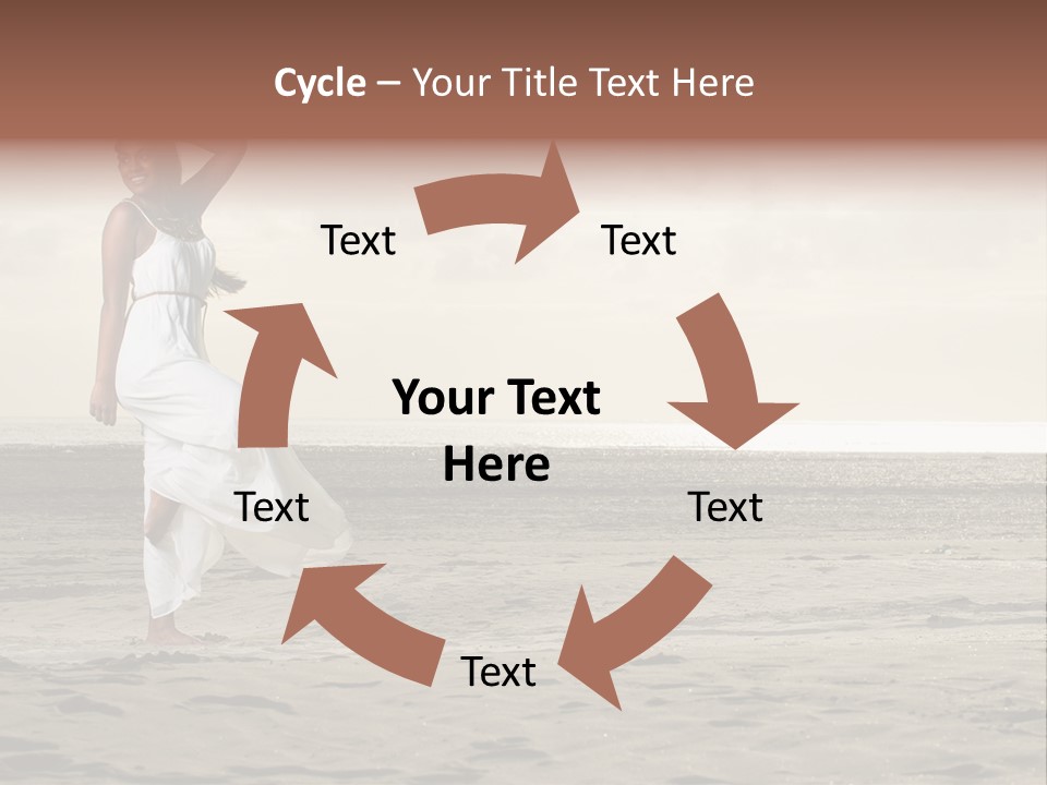 Black Style Dancer PowerPoint Template