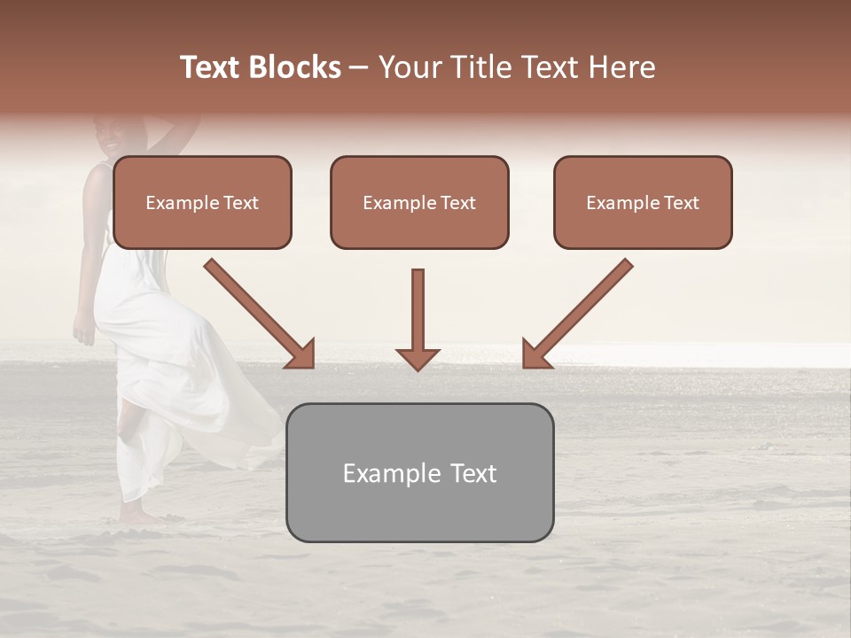 Black Style Dancer PowerPoint Template